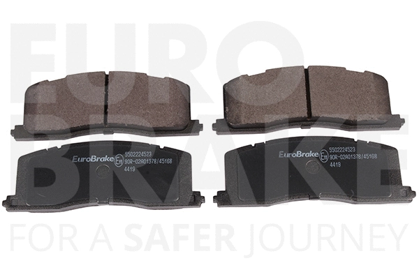 Kit de plaquettes de frein, frein à disque EUROBRAKE 5502224523