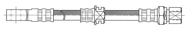 Flexible de frein CEF 511036