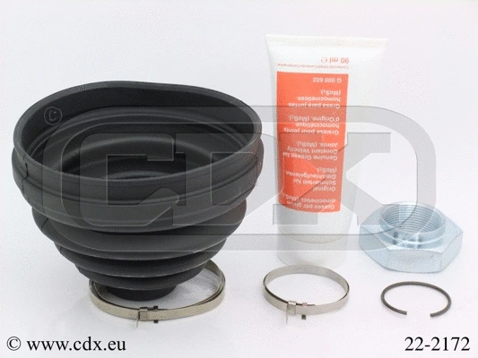 Jeu de joints-soufflets, arbre de commande CDX 22-2172