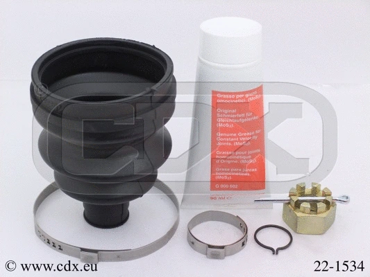 Jeu de joints-soufflets, arbre de commande CDX 22-1534