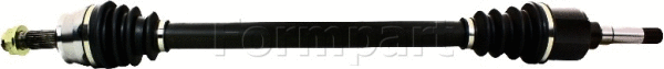 Arbre de transmission FORMPART 21380044/S