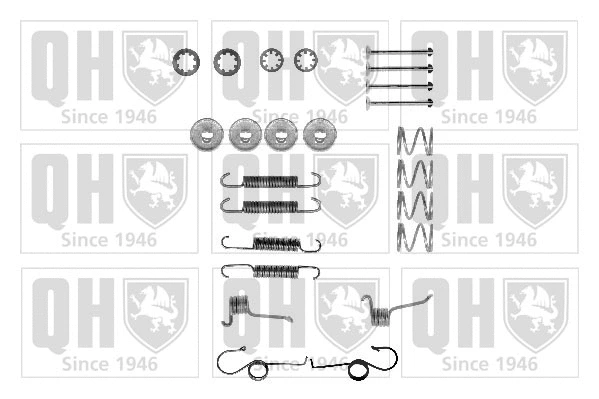 Kit d'accessoires, mâchoire de frein QUINTON HAZELL BFK206
