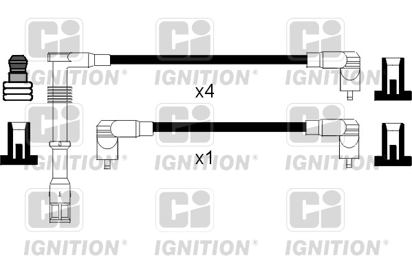 Kit de câbles d'allumage QUINTON HAZELL XC438