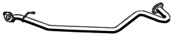 Tuyau d'échappement 4X4 ESTANFI TDE-60-006