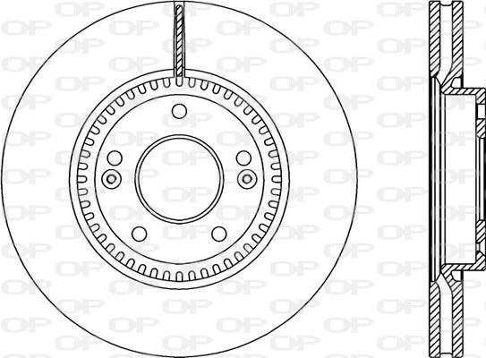 Disque de frein OPEN PARTS BDR2351.20