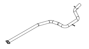 Tuyau d'échappement Vellerand 14514