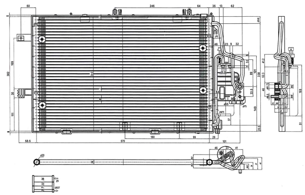 Condenseur, climatisation PowerMax 7110182