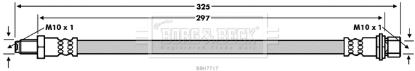Flexible de frein BORG & BECK BBH7717