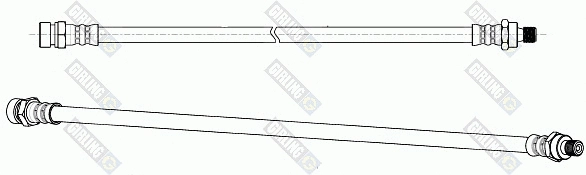 Flexible de frein GIRLING 9002124