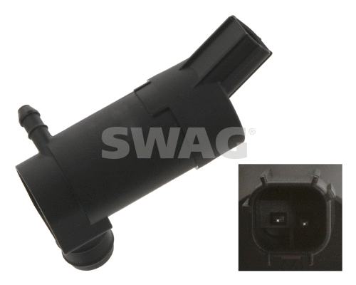 Pompe d'eau de nettoyage, nettoyage des vitres SWAG 50 93 4864