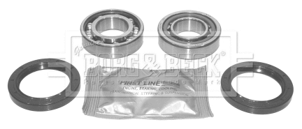 Kit de roulements de roue BORG & BECK BWK159