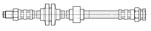 Flexible de frein CEF 511919