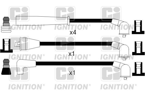 Kit de câbles d'allumage QUINTON HAZELL XC867