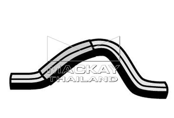 Durite de radiateur Mackay Rubber MT4780