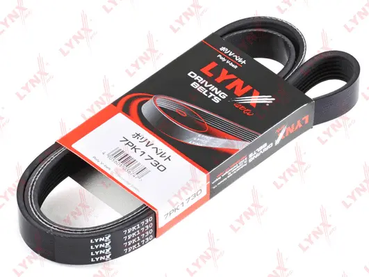 Courroie trapézoïdale à nervures LYNXAUTO 7PK1730