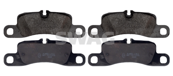 Kit de plaquettes de frein, frein à disque SWAG 38 11 6177