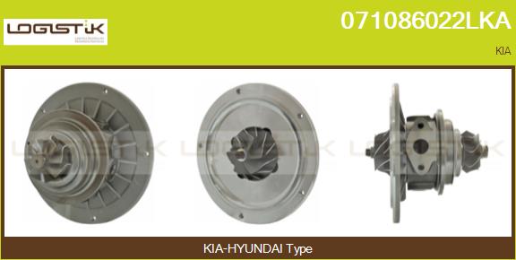 Groupe carter, turbocompresseur LGK 071086022LKA