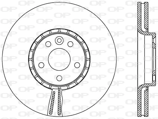 Disque de frein OPEN PARTS BDR2519.20