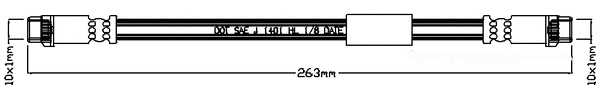 Flexible de frein JURATEK JBH1199