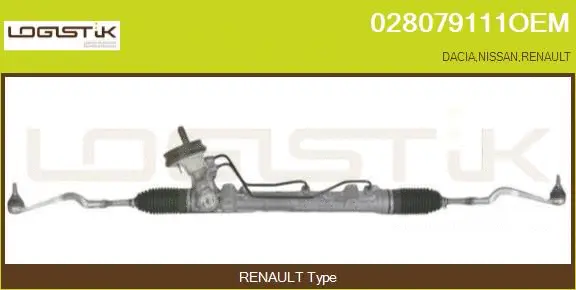 Crémaillère de direction LGK 028079111OEM