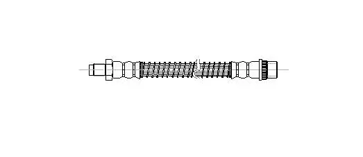 Flexible de frein Technika 23297