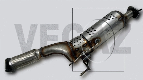 Filtre à particules / à suie, échappement VEGAZ GmbH DK-935
