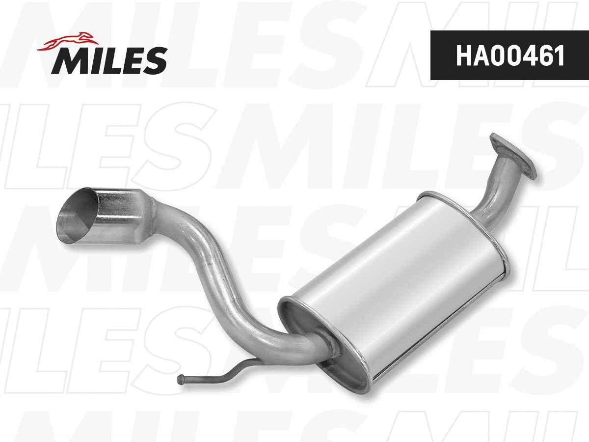 Silencieux arrière MILES HA00461