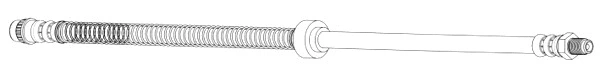Flexible de frein CEF 511720