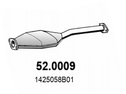 Catalyseur ASSO 52.0009