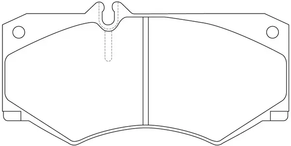Kit de plaquettes de frein, frein à disque SB BP31254