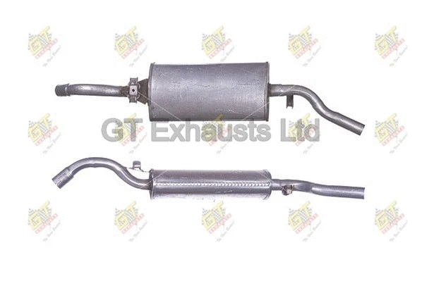 Silencieux arrière GT Exhausts GVW202