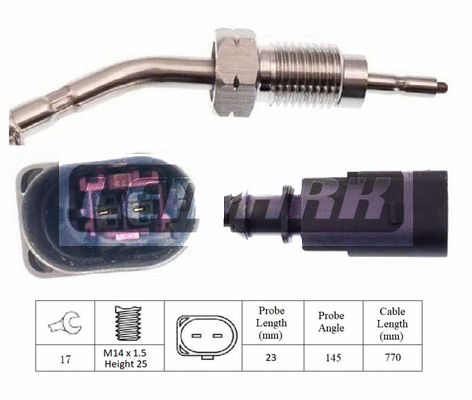 Capteur, température des gaz LEMARK LXT060