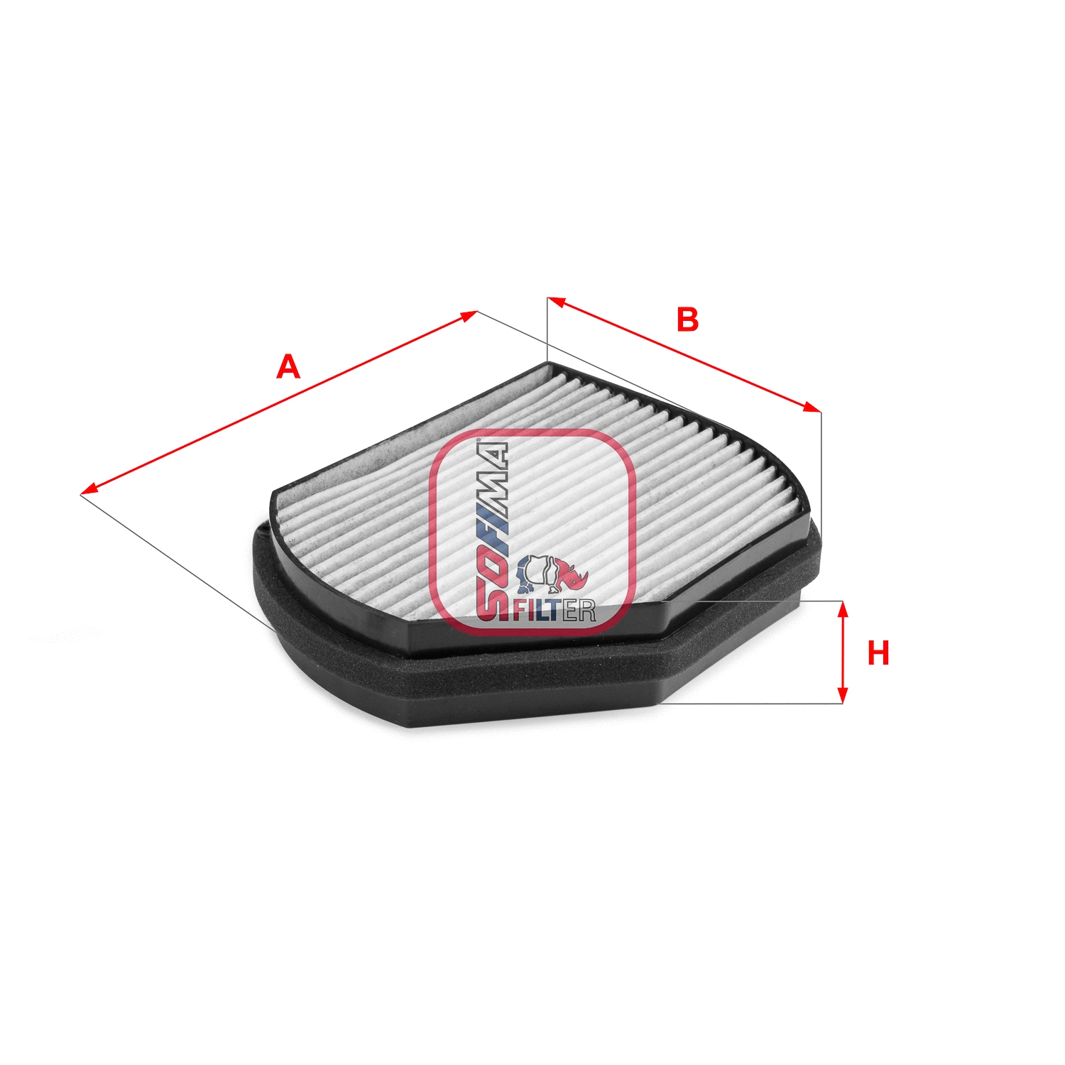 Filtre, air de l'habitacle SOFIMA S 4270 CA