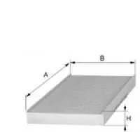 Filtre, air de l'habitacle UNIFLUX FILTERS XC83