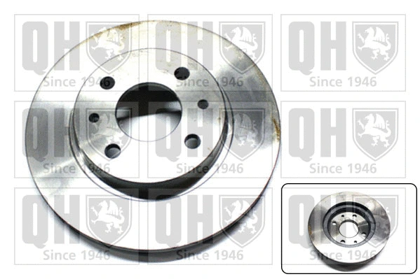 Disque de frein QUINTON HAZELL BDC5302