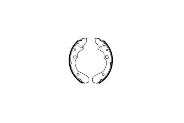 Jeu de mâchoires de frein E.T.F. 09-0500