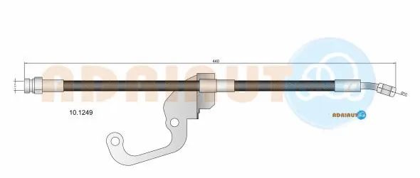 Flexible de frein ADRIAUTO 10.1249