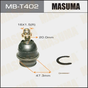 Rotule de suspension MASUMA MB-T402