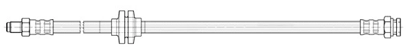 Flexible de frein CEF 516937