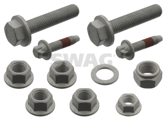 Kit d'assemblage, jambe de suspension SWAG 10 93 6731