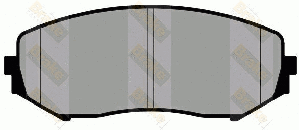 Kit de plaquettes de frein, frein à disque Brake ENGINEERING PA1887