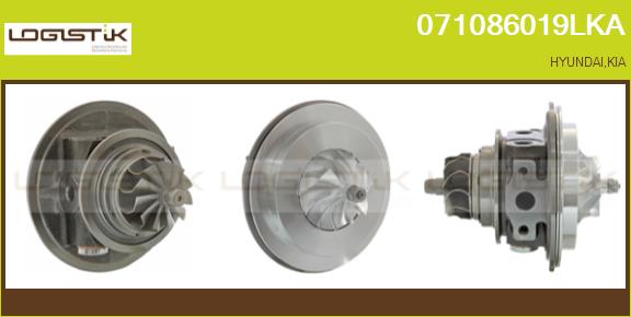 Groupe carter, turbocompresseur LGK 071086019LKA