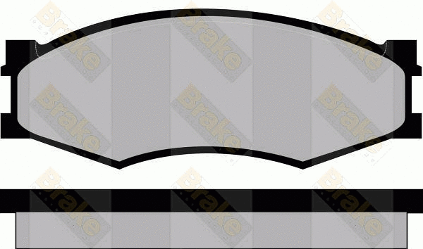 Kit de plaquettes de frein, frein à disque Brake ENGINEERING PA358