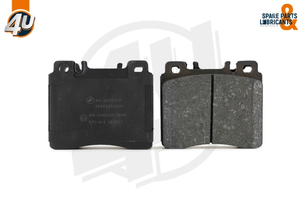 Kit de plaquettes de frein, frein à disque 4U Autoparts 22053MR