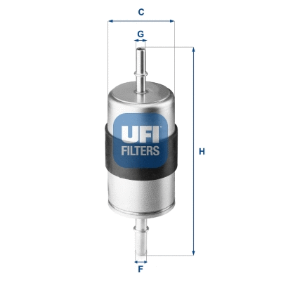 Filtre à carburant UFI 31.944.00