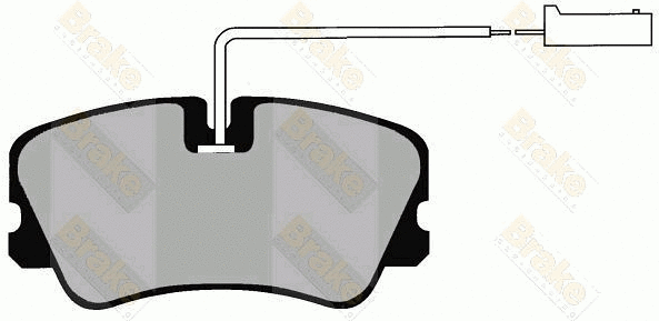 Kit de plaquettes de frein, frein à disque Brake ENGINEERING PA939