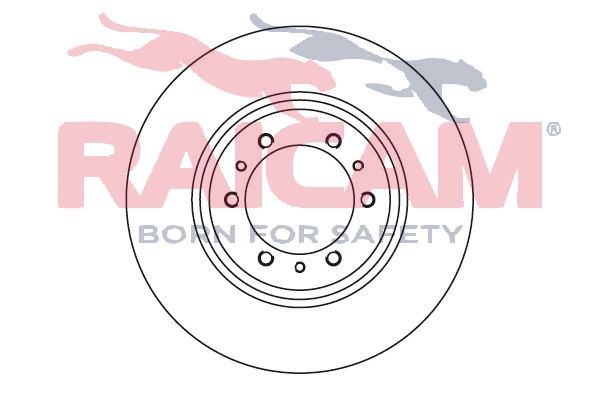 Disque de frein RAICAM RD00590