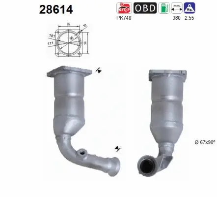 Catalyseur AS 28614