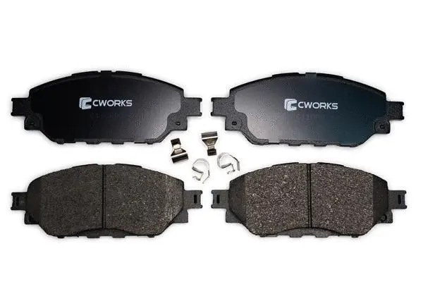 Kit de plaquettes de frein, frein à disque CWORKS C11CR0084