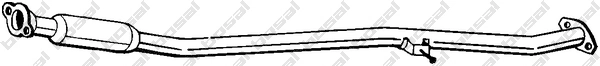Silencieux central KLOKKERHOLM 279-473
